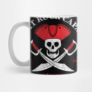 Yacht Rock Pirate Captain - Party Boat Drinking graphic Mug